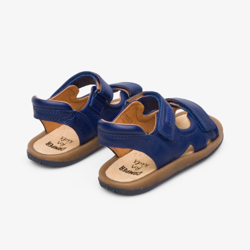 Camper Bicho Kids Summer Sandals US-82157 Blue Online